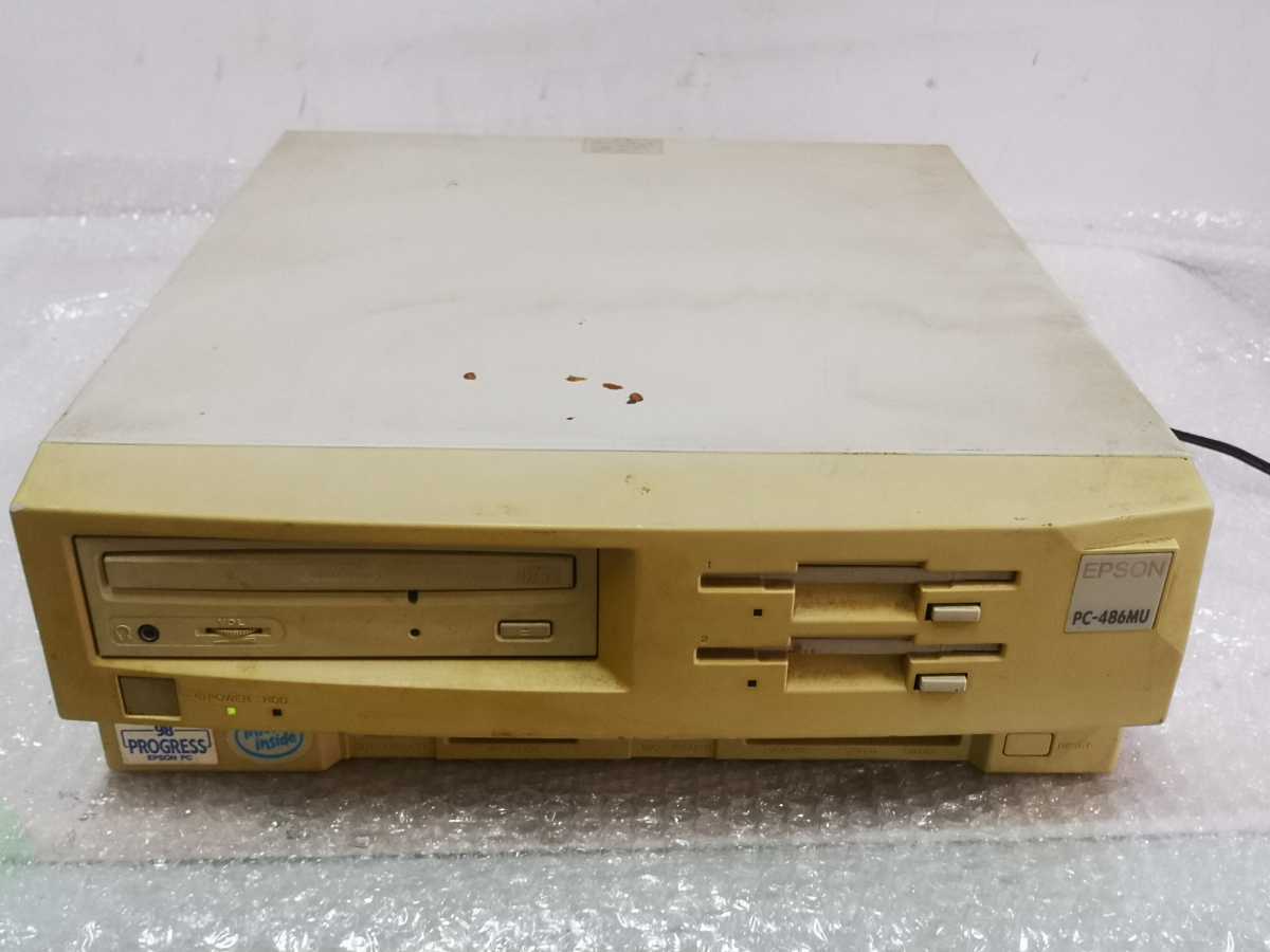 【ジャンク】EPSON PC-486MR デスクトップPC エプソン EPSON PC-486MU Yahoo!オークション ジャンク エプソン 「epson