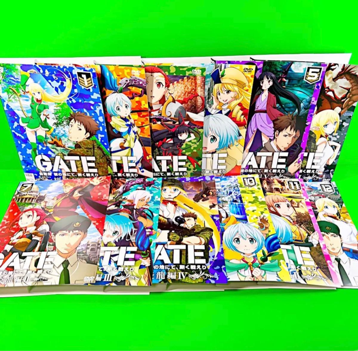 HOT，セール GATE ゲート 自衛隊彼の地にて斯く戦えり DVD 全12