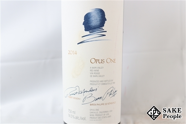 □注目! オーパス・ワン 2014 750ml 14.5% アメリカ 赤 750ml 0
