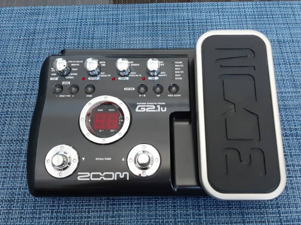 ジャンク扱い ZOOM GUITAR EFFECTS PEDAL G2.1u(マルチエフェクター)｜売買されたオークション情報、yahooの