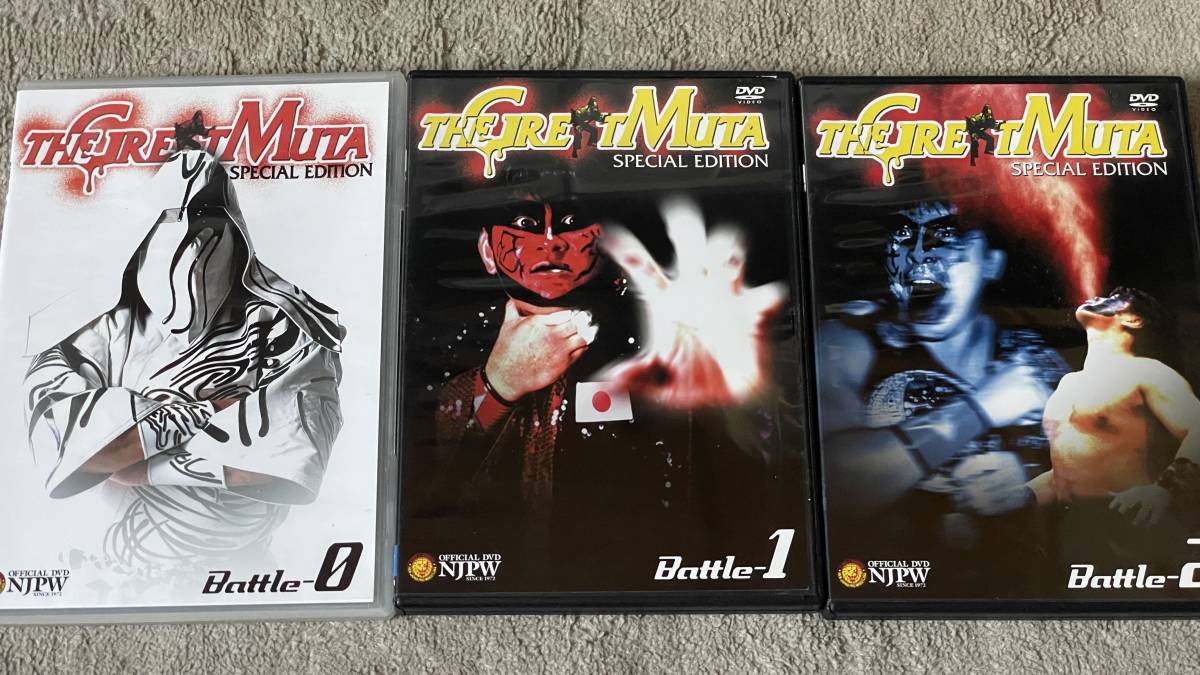 おまけ付】新日本プロレス DVD THE GREAT MUTA グレートムタ【SPECIAL