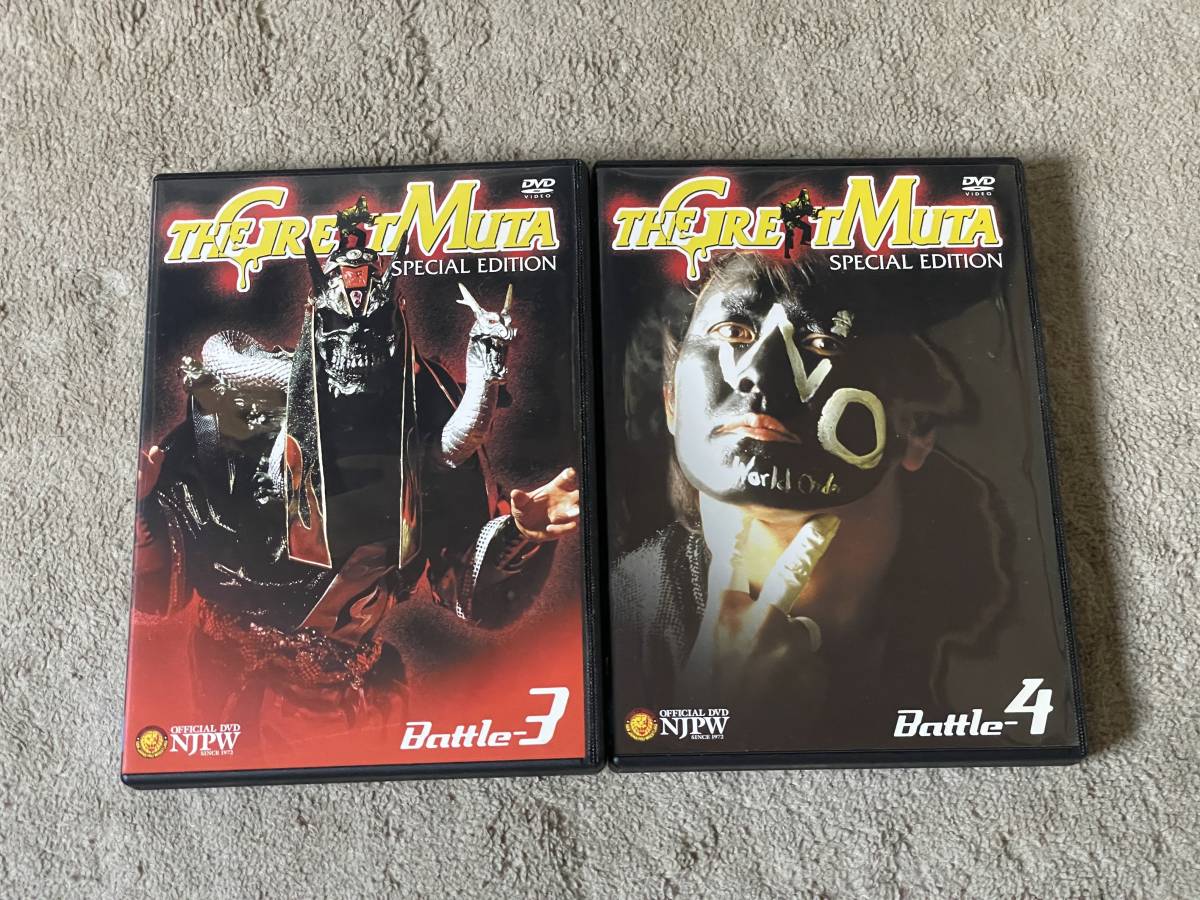 おまけ付】新日本プロレス DVD THE GREAT MUTA グレートムタ【SPECIAL