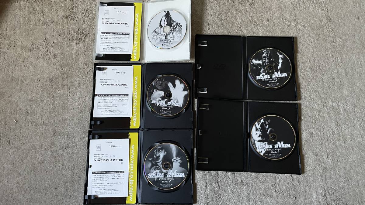 おまけ付】新日本プロレス DVD THE GREAT MUTA グレートムタ【SPECIAL