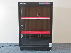 防湿庫 ドライキャビ T-83D-MⅡ デュアルデジタル湿度計 47L 美品（T 