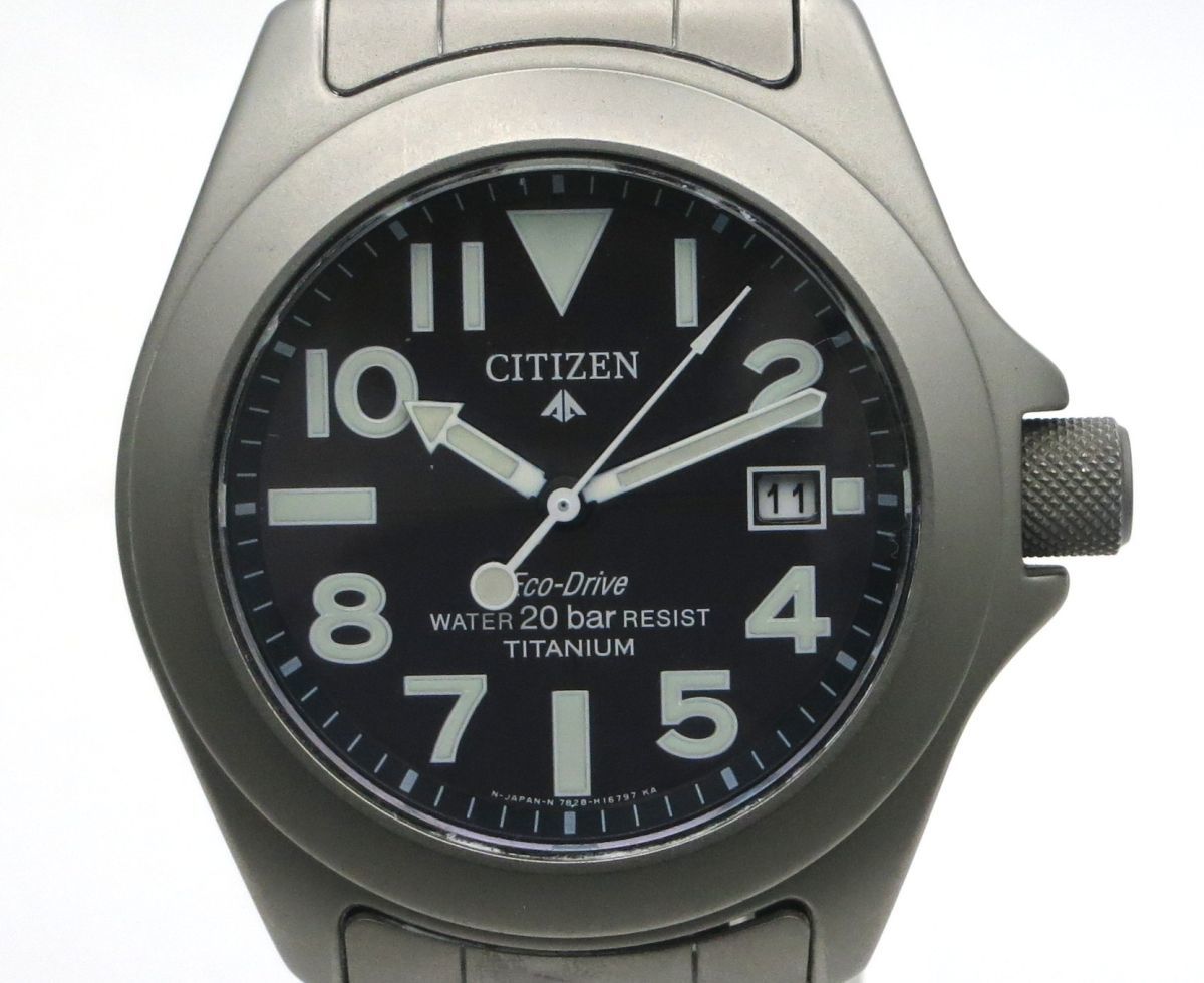1円スタート 腕時計 CITIZEN シチズン プロマスター 7828-H09971
