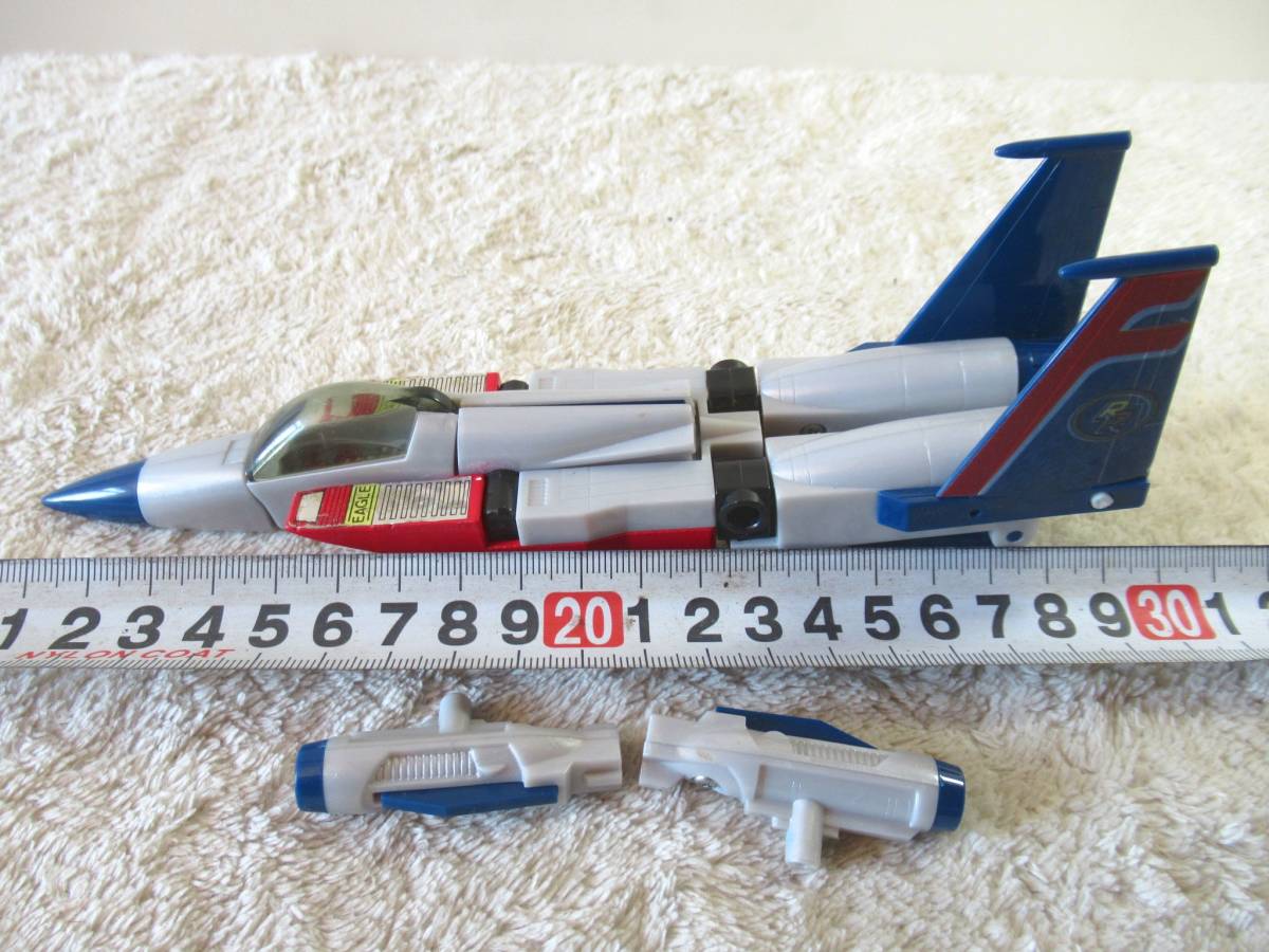 TAKARA 旧タカラ ダイアクロン リアル&ロボ ジェット機ロボ F-15