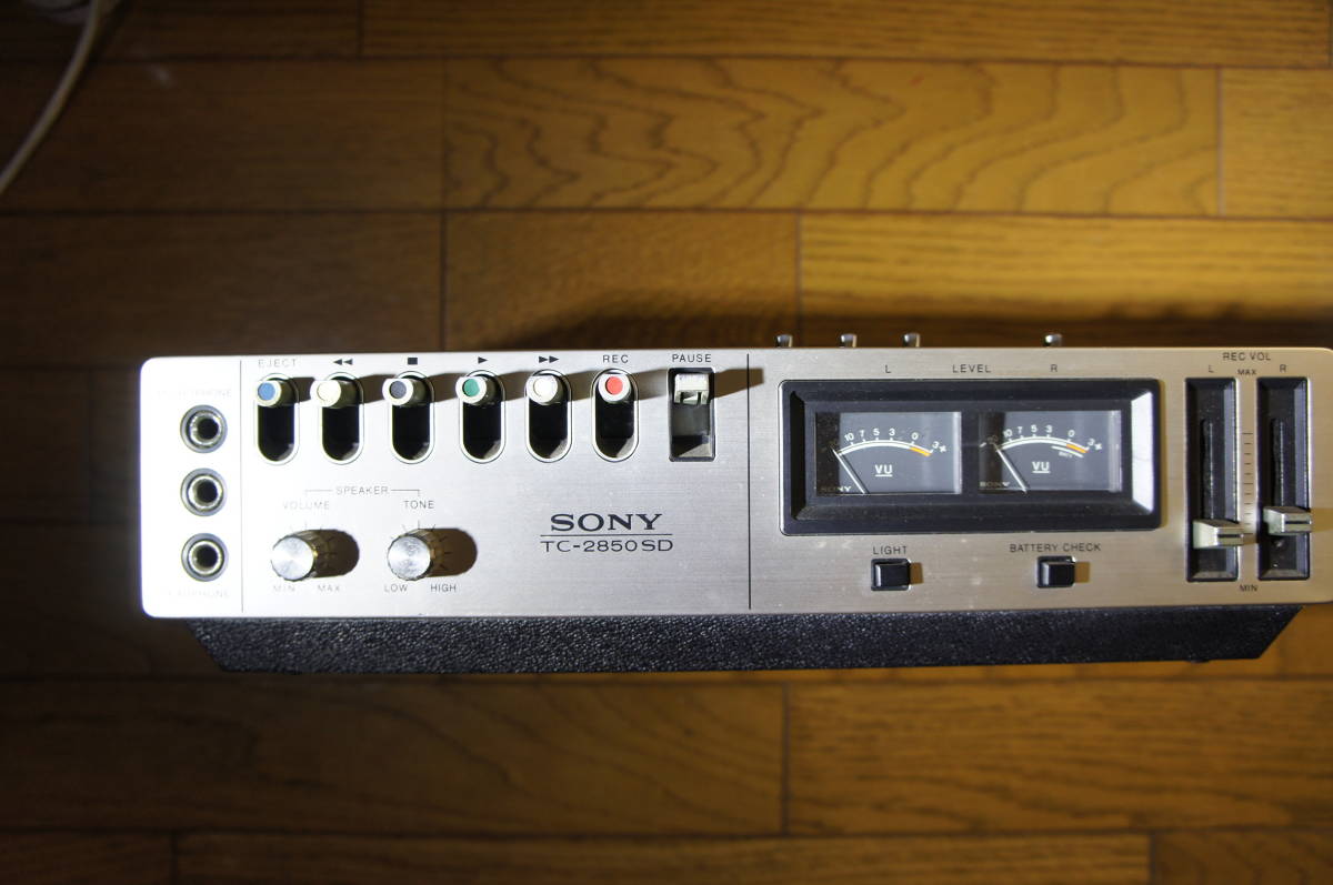 TC-2850SD SONY カセットデンスケ 「tc-2850sd」の落札相場・落札価格