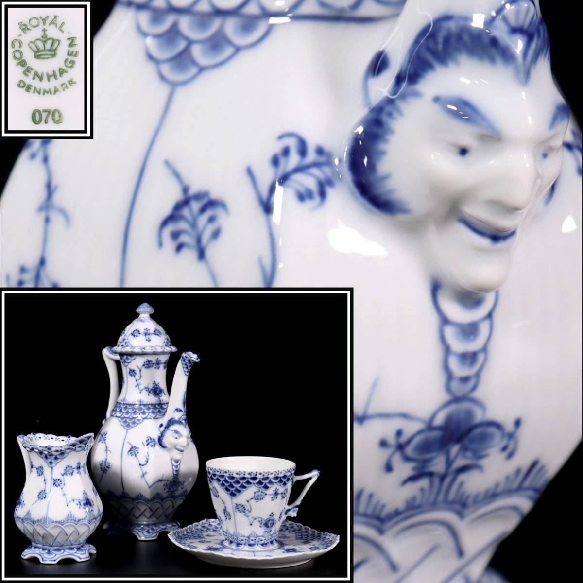 渡辺伸治作 山雀写茶入 薩摩間道織留仕覆 茶道具 共箱 V912 中興名物