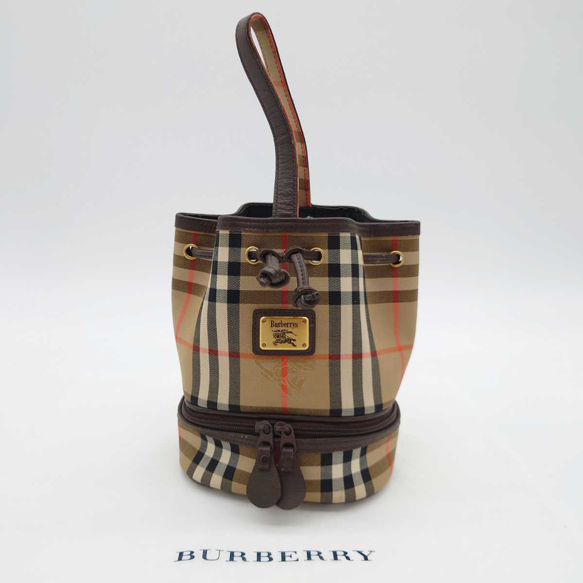 1円〜 BURBERRY バーバリー ノバチェック シャドーホース ホースロゴ 