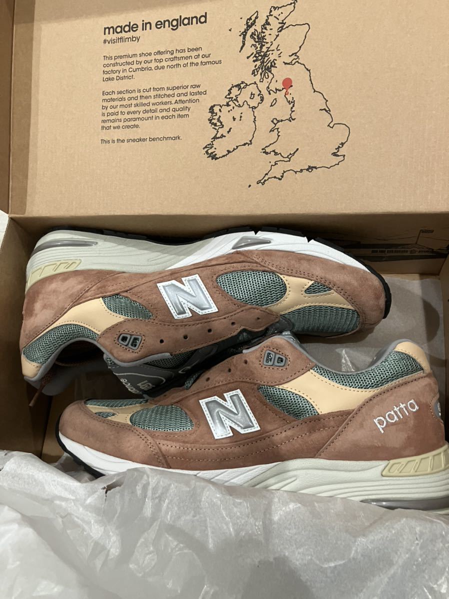 新品未使用 NEW BALANCE M991PAT patta別注 28cm (US10)(28.0cm)｜売買 
