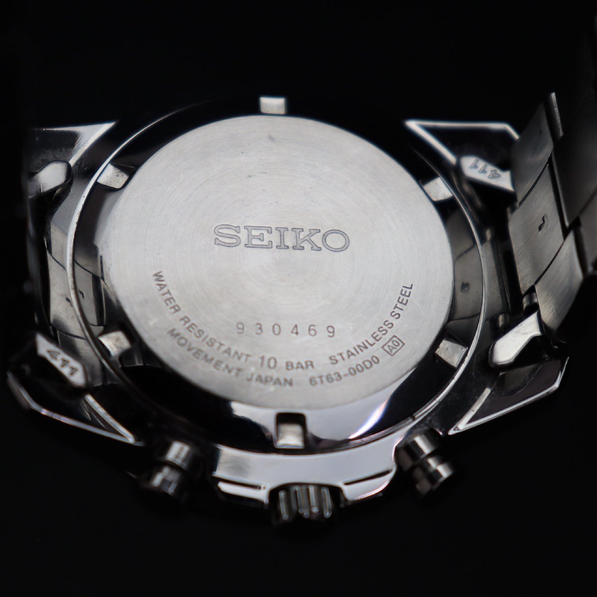 SEIKO CHRONOGRAPH セイコー クロノグラフ 6T63-00D0 SSB031 クォーツ