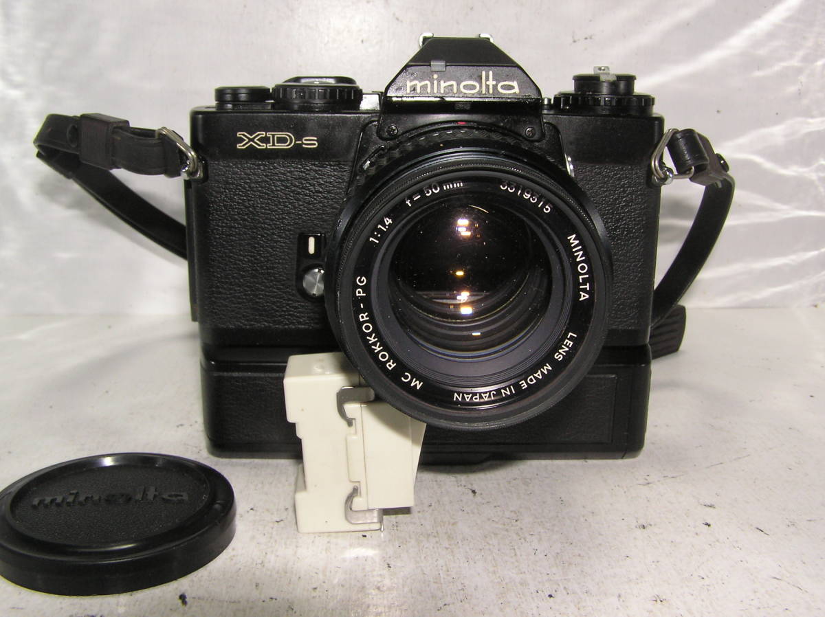 ☆美品☆MINOLTA ミノルタ XD 一眼レフフィルムカメラ＋レンズ＋オート