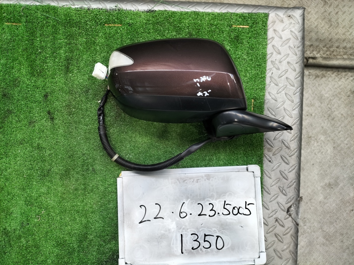 100%新品，定番 GE6 ホンダ フィット Ｇ 平成22年 純正 右 ドアミラー ブルーミラー 9ピン 電格 ウィンカー ヒーター YR58P 茶色 ディープモカ(ドアミラー)｜売買されたオークション情報、yahooの商品情報をアー ホンダ用