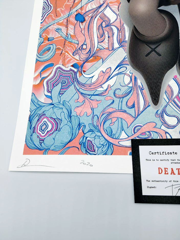 Yahoo!オークション - DEATH NYC アートポスター 世界限定100枚 death