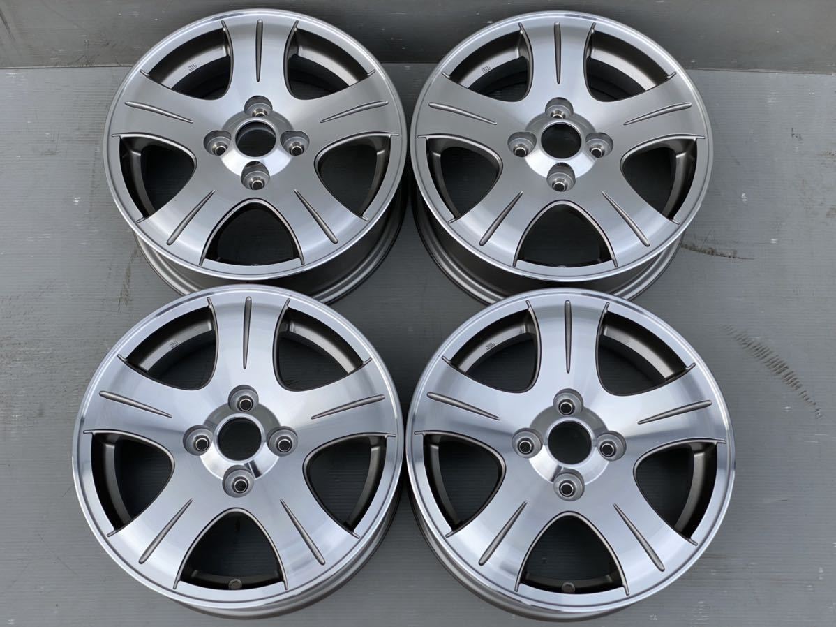 送料4本￥4000 【新品・未使用】14インチ ダイハツ純正 5J +35 100/4H