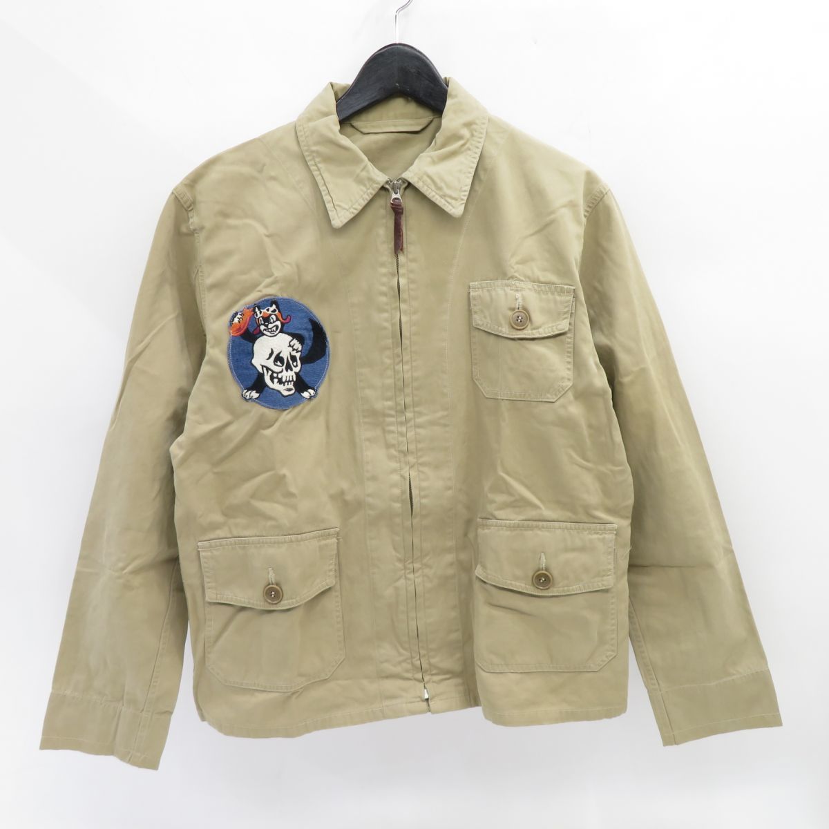 限定SALE，SALE 132 PHERROW'S フェローズ M-421a ワッペン ミリタリージャケット サイズ40 ベージュ(その他)｜売買されたオークション情報、yahooの商品情報をアーカイブ公開 - オークファン ジャケット、上着