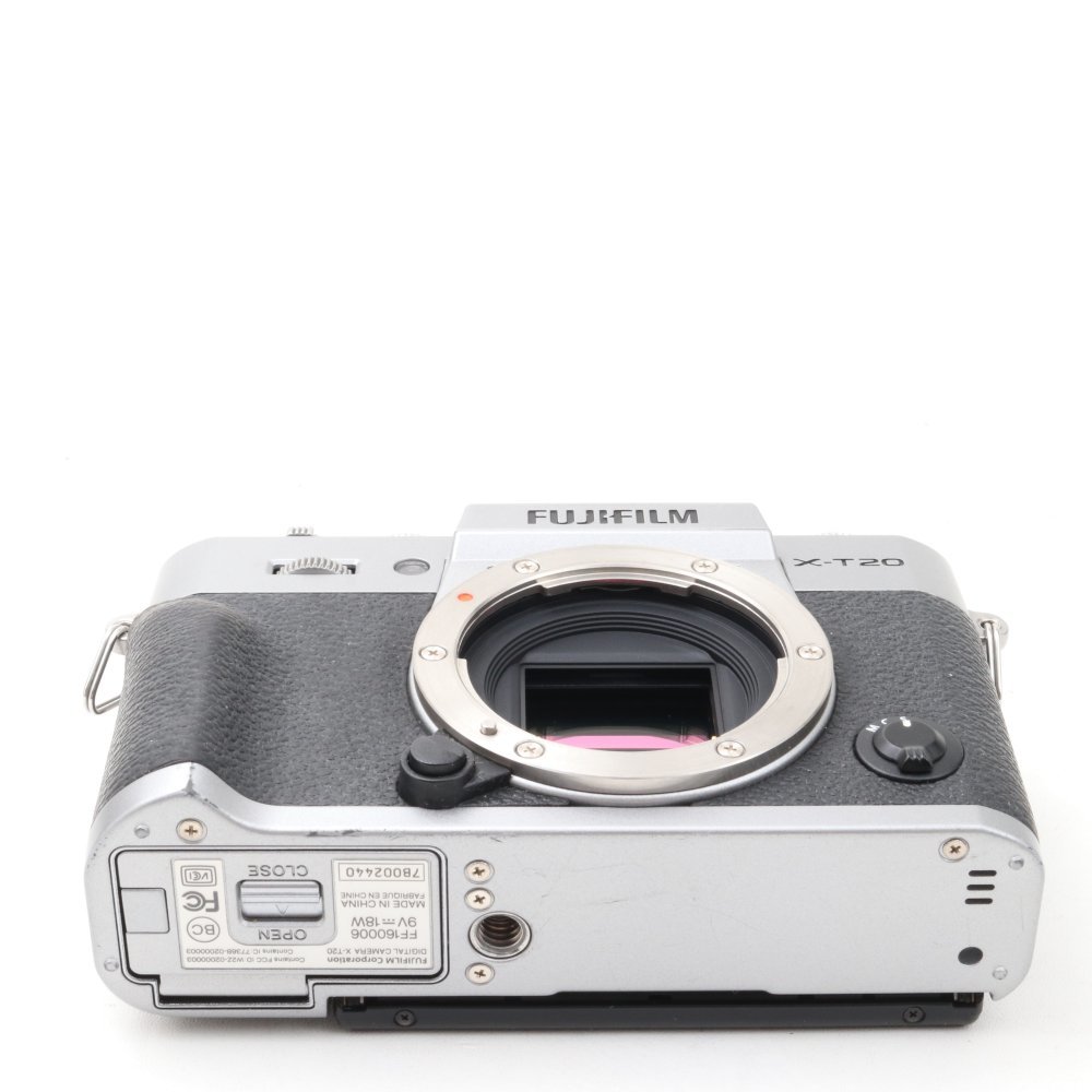 FUJIFILM ミラーレス一眼 X-T20 ボディ シルバー X-T20-S デジタル