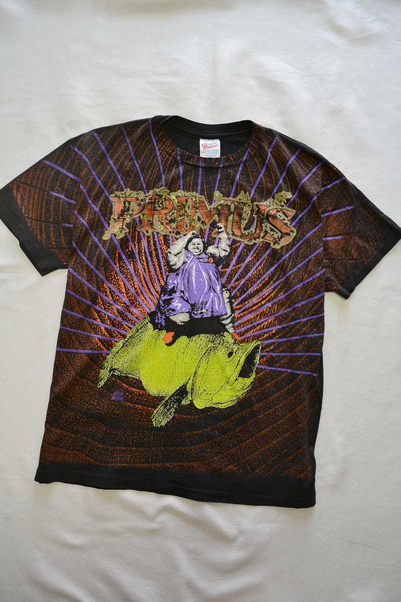 【超激得，豊富な】 1993年 PRIMUS プライマス Tシャツ XL 90'S バンド ロック Hanesボディー MADE IN USA(Tシャツ)｜売買されたオークション情報、yahooの商品情報をアーカイブ公開 - オークファン Tシャツ