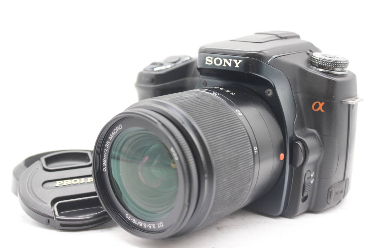 SONY ソニー α100 DSLR-A100 18-70mm F3.5-5.6 デジタル一眼レフカメラ