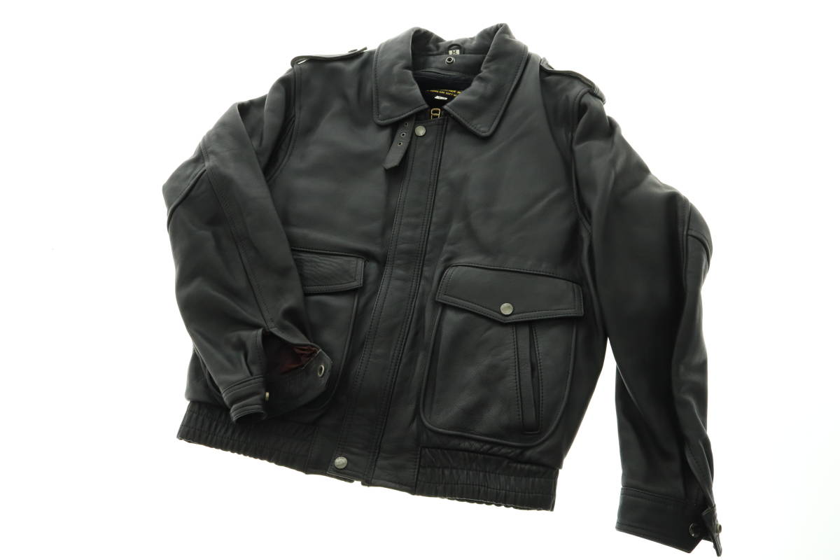 NANKAI レザージャケット RDJ-32 XLB ブラック NANKAIライダースレザー