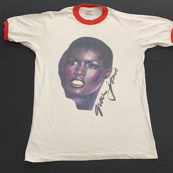 GRACE JONES Tシャツ 80s 90s USA ヴィンテージ シングルステッチ 