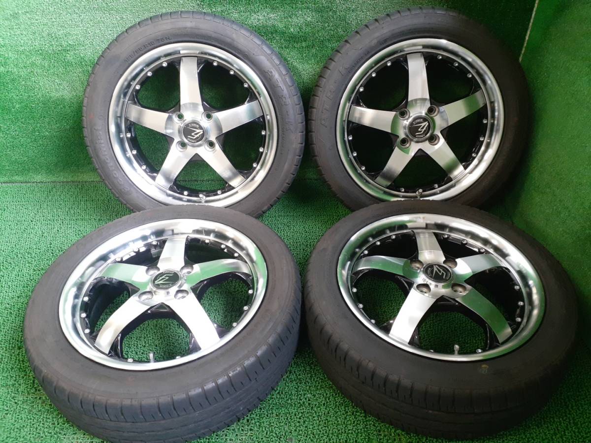 トヨタ bB 純正 ホイール 6J PCD100 165/50r15 軽カー 流用に！ TOYOTA