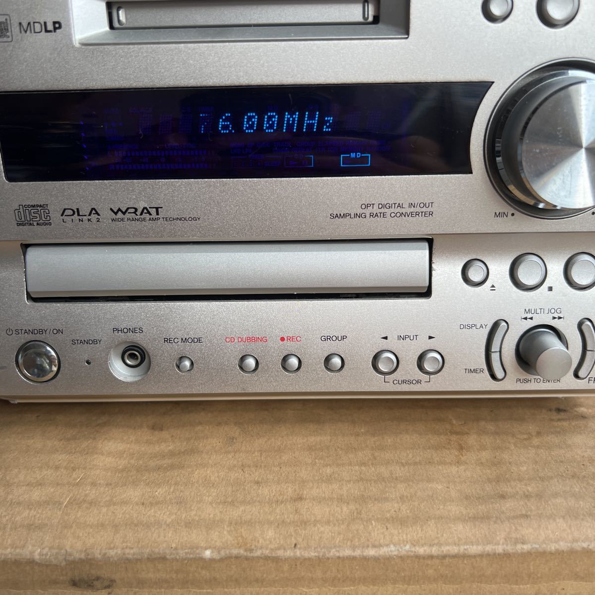 ☆オンキョー ONKYO☆MD/CDシステムコンポ☆FR-X7A D-SX7A☆ジャンク