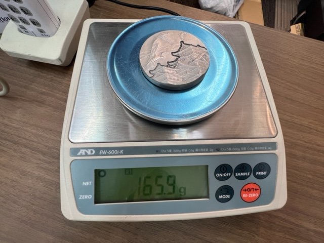造幣局 国宝章牌 国宝章牌「姫路城」造幣局 記念メダル（純銀製 