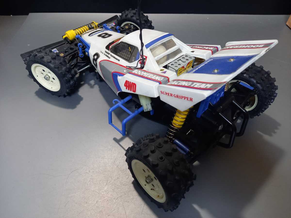 タミヤ ブーメラン : No.418 電動RCカーシリーズ RCカー 当時物