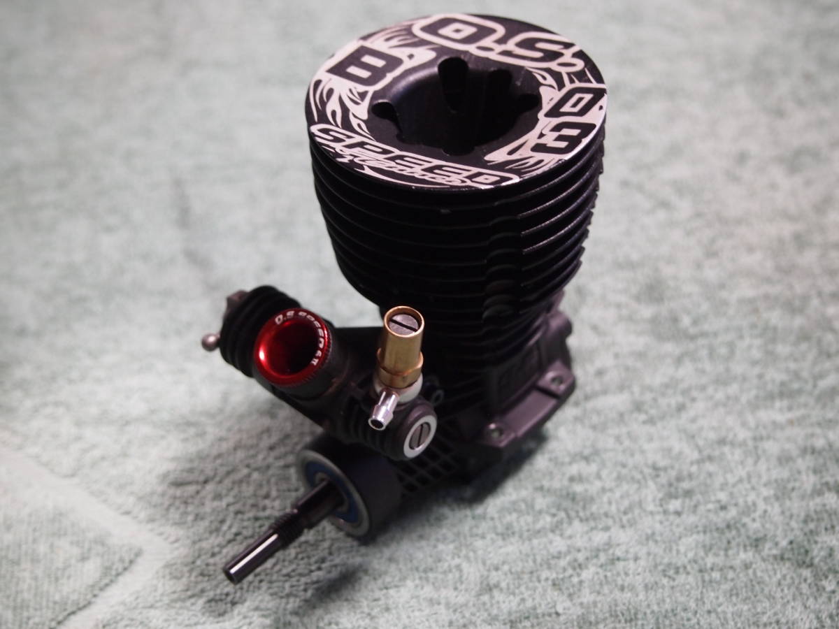 O.S.SPEED B2103 TYPE-R 1/8GPバギー エンジン 中古品 MBX MGT