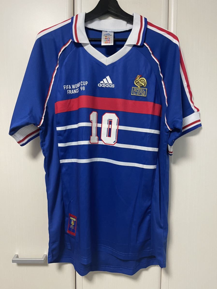 WC 1998 フランス代表 ユニフォーム ジダン Final ジダン 1998フランス