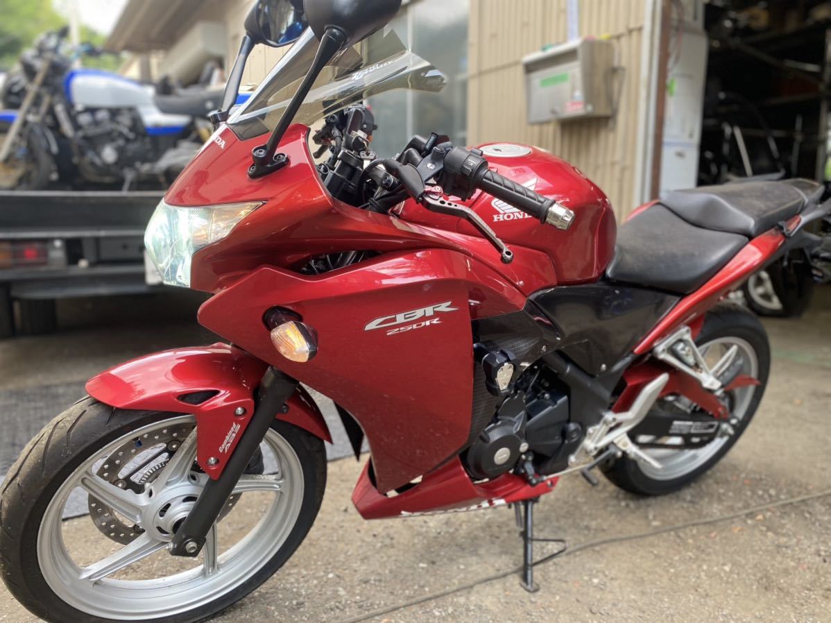 CBR250R ABS付 低走行10040キロ エンジン始動動画有り!返品可能!CBR250 MC41 国内モデル