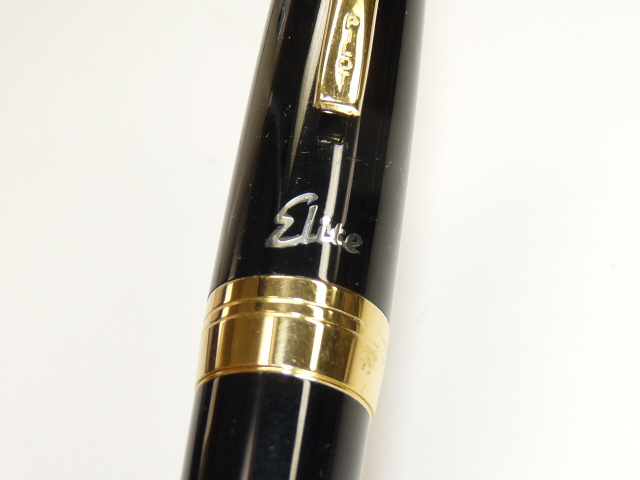 パイロット PILOT エリート 万年筆 ブラック Elite 18K 70s 18K-750