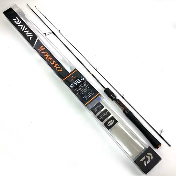 安い，人気 ｔ ダイワ DAIWA トラウトロッド プレッソST 56UL-S 継数2本 釣竿 フィッシング 箱有り 簡易梱包発送(その他)｜売買されたオークション情報、yahooの商品情報をアーカイブ公開 - オークファン ルアーロッド