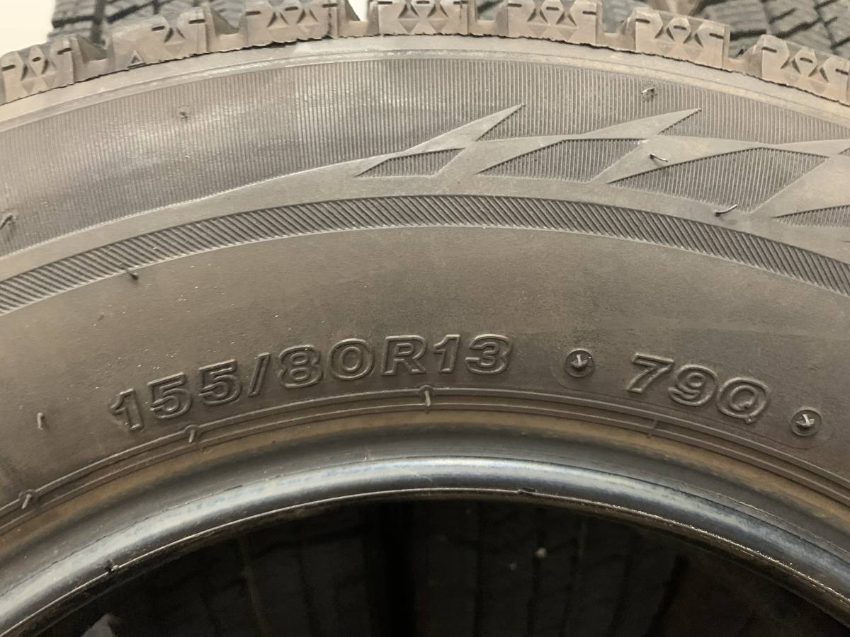 155&frasl;80R13 BLIZZAK BRIDGESTONE 79Q | Bridgestone VRX2 VRX3 ブリヂストン Blizzak スタッドレスタイヤ ブリザック Tire ブリジストン Discount 0