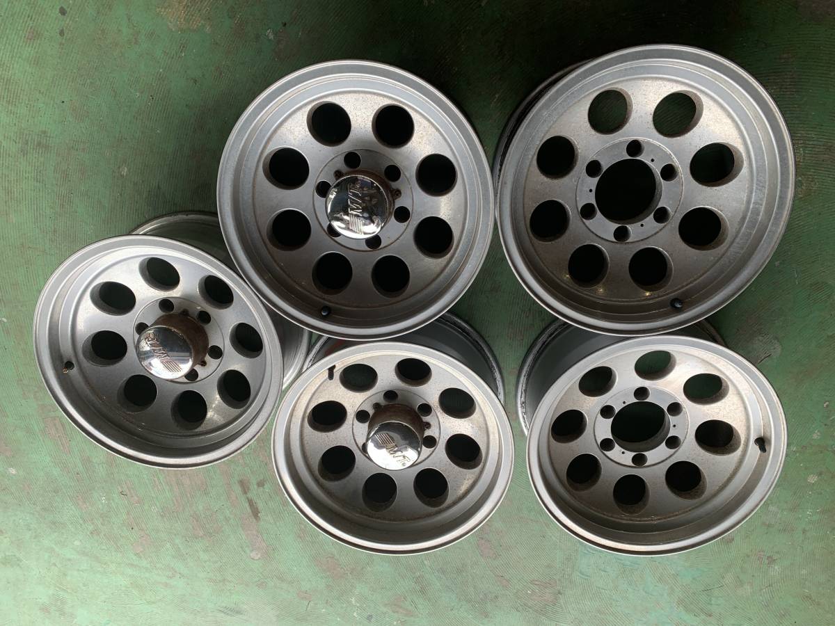 ミッキートンプソン 16インチ 8J ET-20 6穴 5本セット MT-058 JWL-T