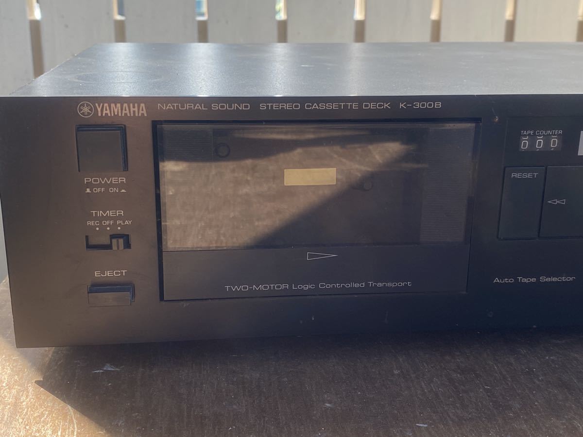 YAMAHA カセットデッキ ヤマハ K-300B K-300B ヤマハ YAMAHA 120v 20w 60hz