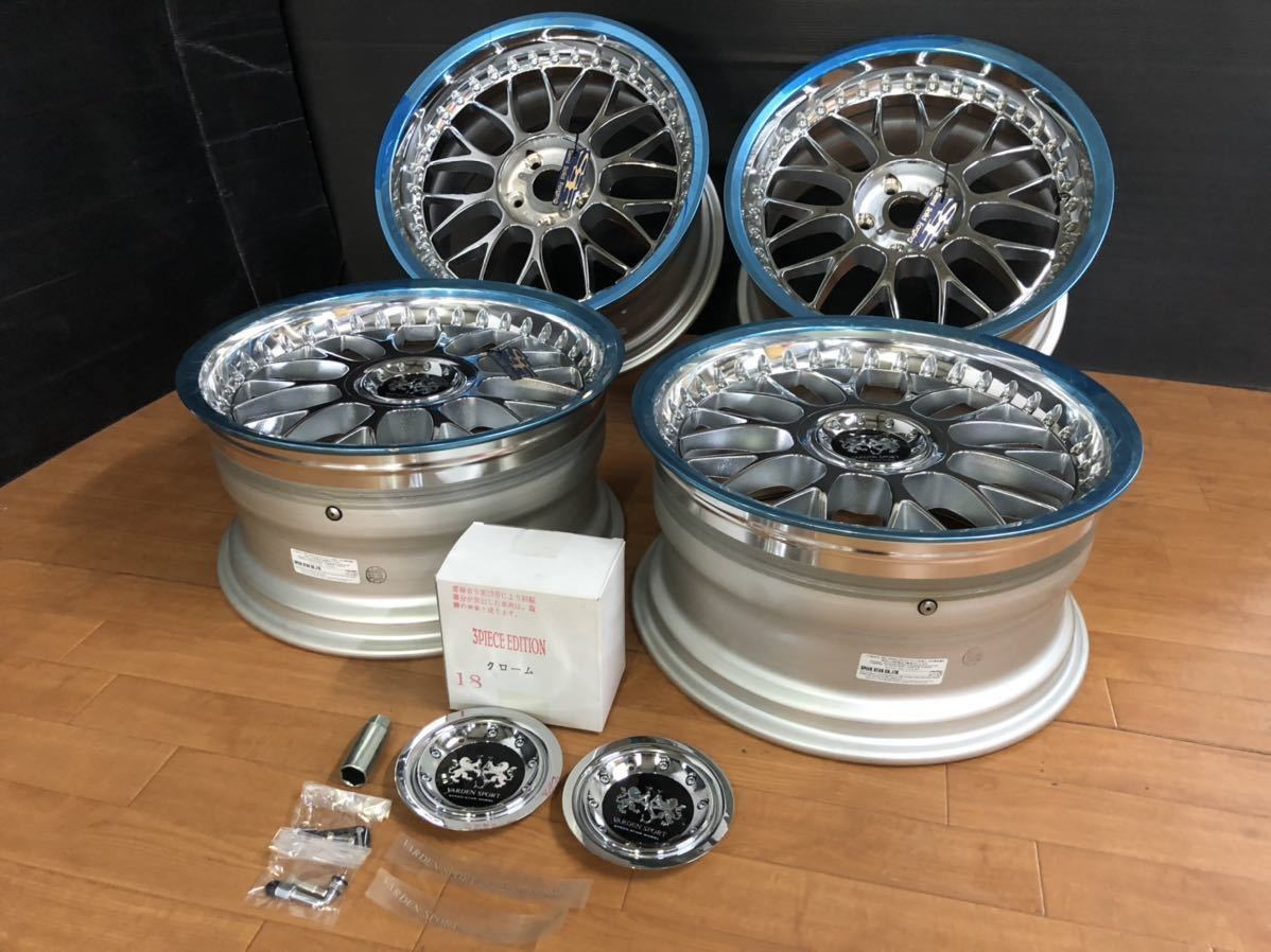 未使用品 SSR VARDENSPORT SCHWARZ 18インチ 9J 10J ＋36 バーデン 