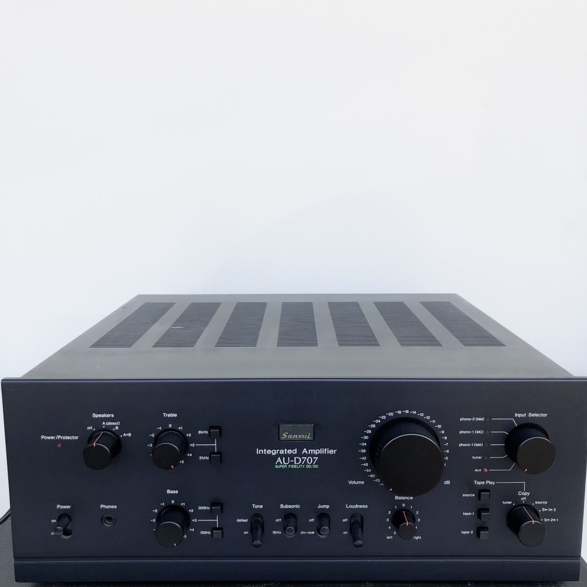 SANSUI 1979年 AU-D707 DC プリメインアンプ 簡易テスト済み 【公式通販】