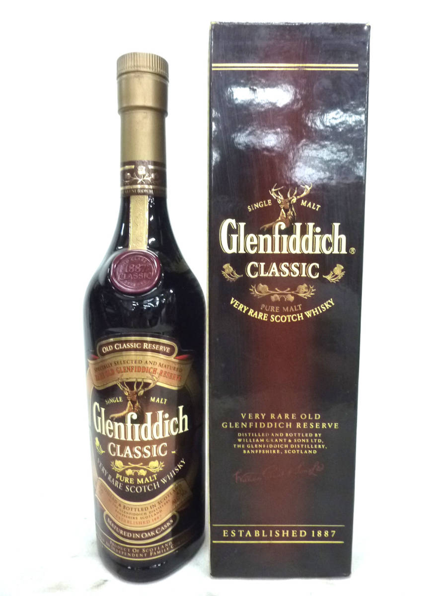 飲料・酒 【希少未開栓】Glenfiddich Classic ピュアモルトウイスキー