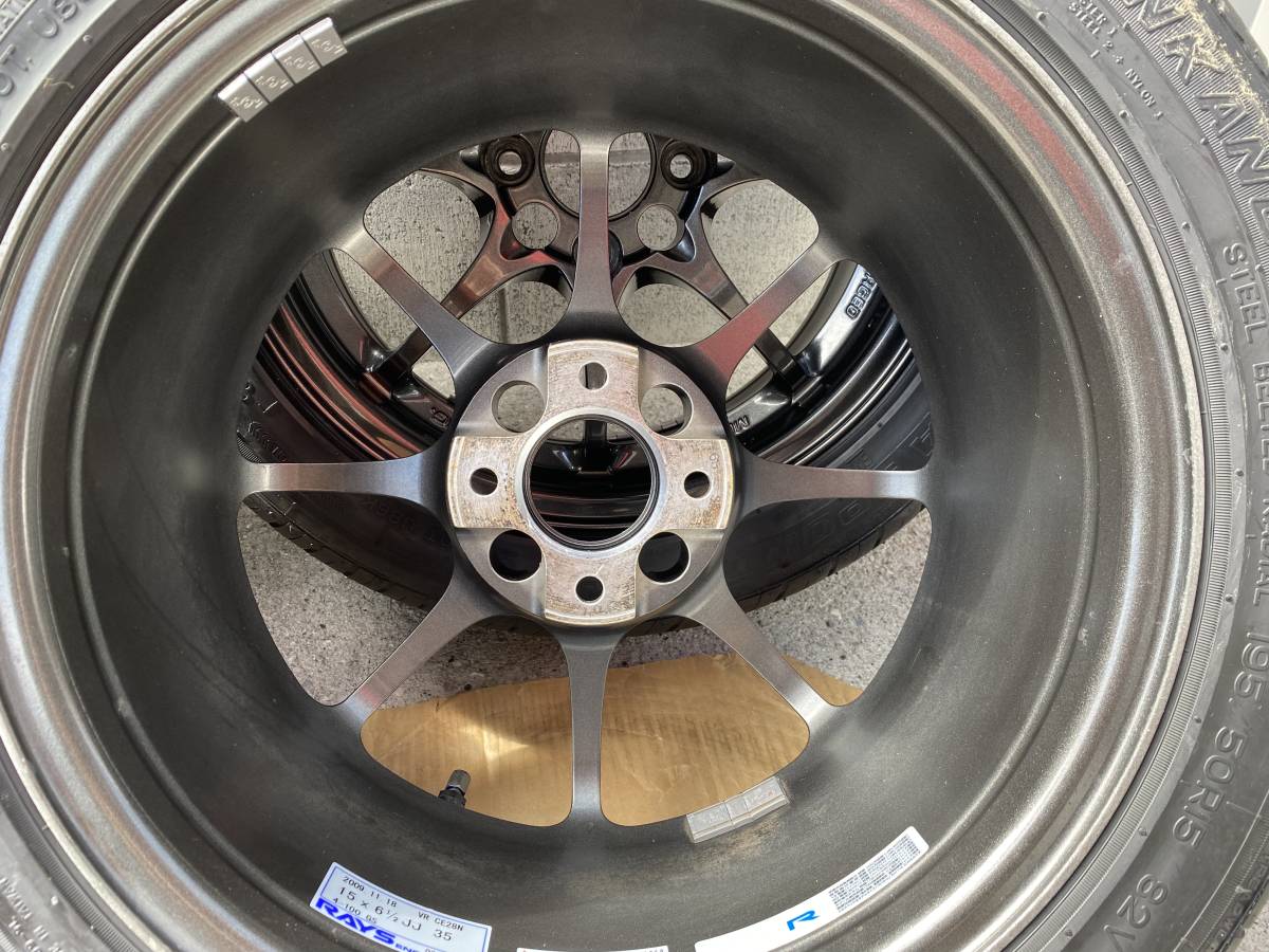 RAYS CE28N 15インチ 6.5J 35 100 4穴 レイズ ホイール VOLK UP! GTI 