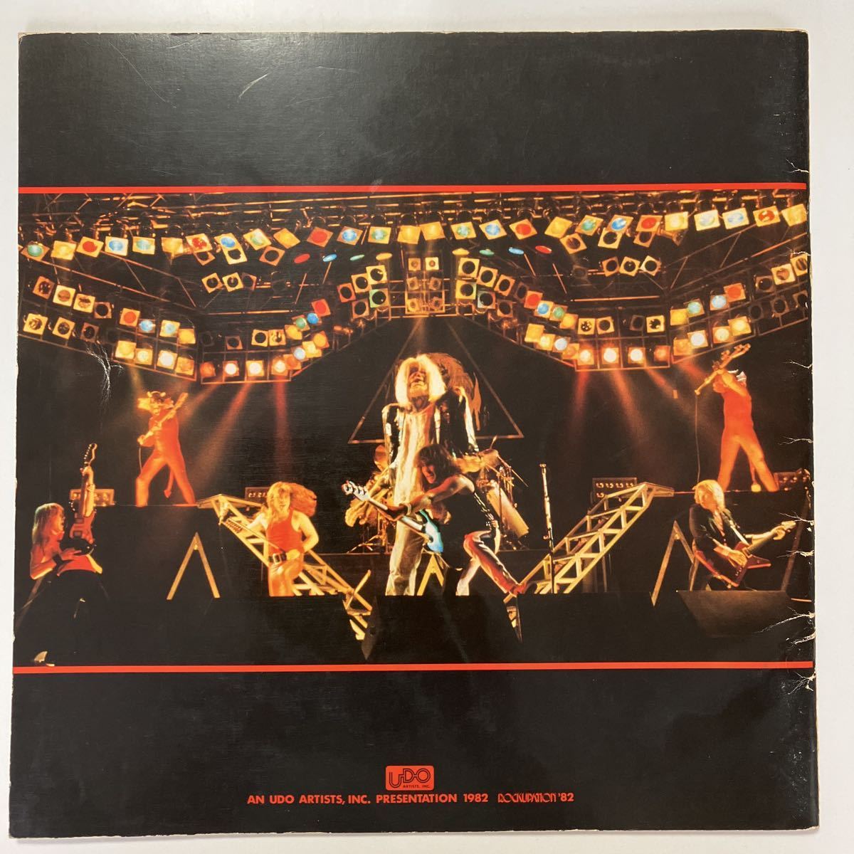 アイアン メイデンのアナログレコード国内盤4枚＋1982年来日公演ツアーパンフ 希少・1982年】アイアン・メイデン 来日公演パンフレット＆チケット半