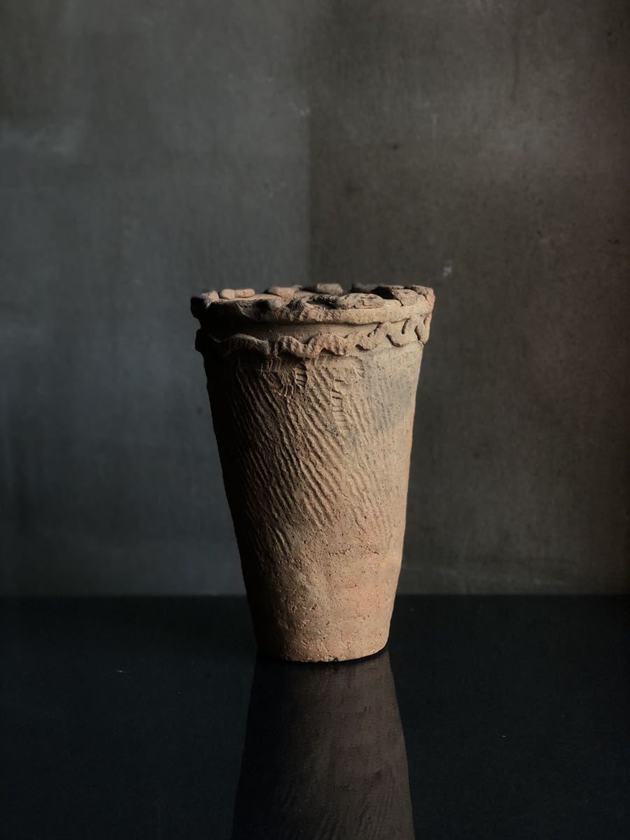 深鉢形土器 文化遺産オンライン - 縄文時代 BCE） 入蘆花（ロカニイル