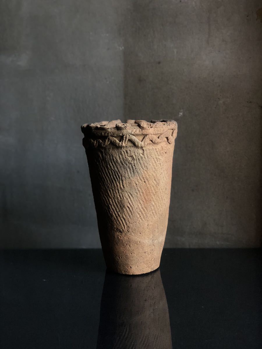 深鉢形土器 文化遺産オンライン - 縄文時代 BCE） 入蘆花（ロカニイル