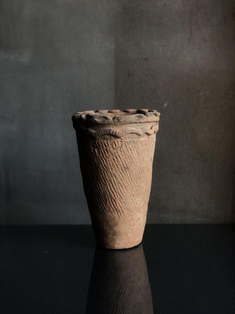 深鉢形土器 文化遺産オンライン - 縄文時代 BCE） 入蘆花（ロカニイル
