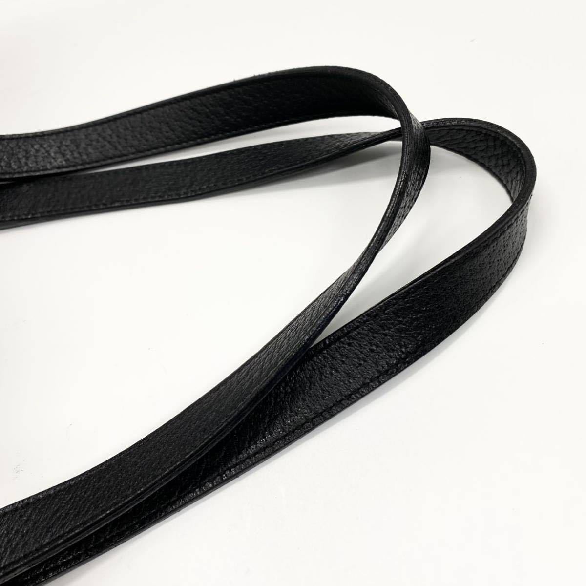 1円【極美品】GUCCI グッチ オールレザー ビジネスバッグ バンド トート 鞄 ブリーフケース A4&PC収納可 メンズ レディース 黒 ブラック グッチ ビジネスバッグ メンズ 1円○極 プレートロゴ トート
