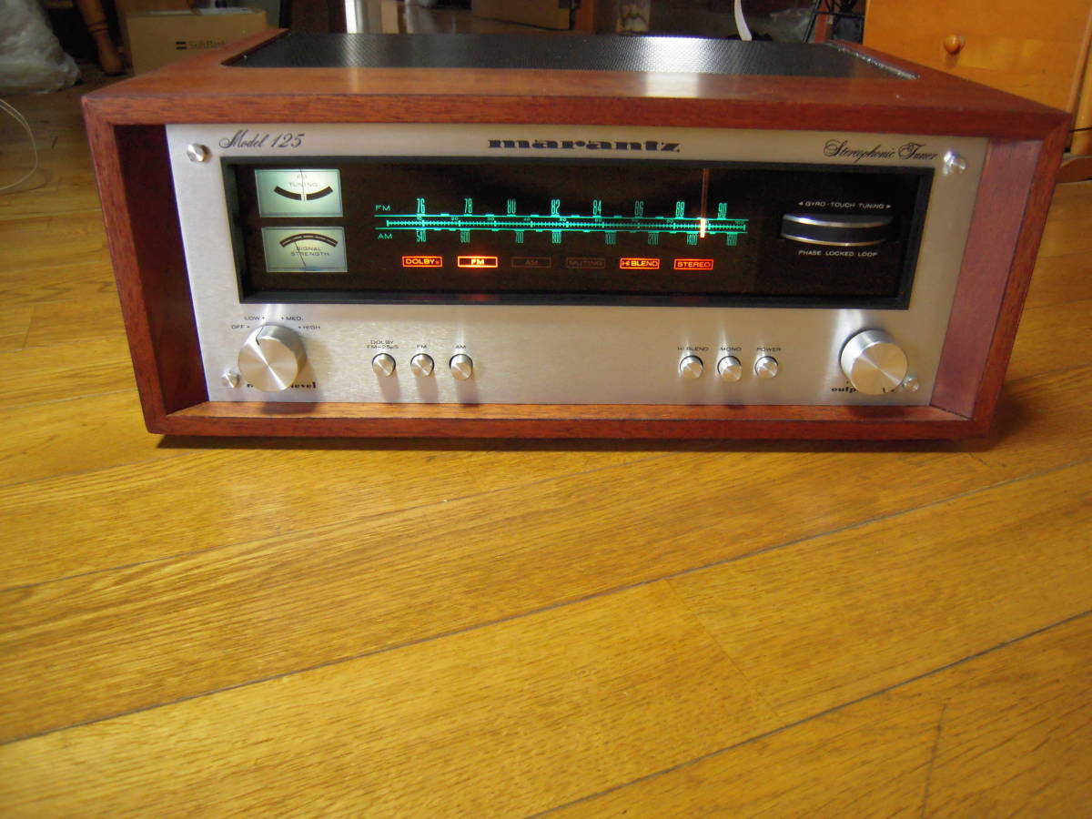 美品・動作品】 Marantz Model 125 ステレオチューナー Marantz Model