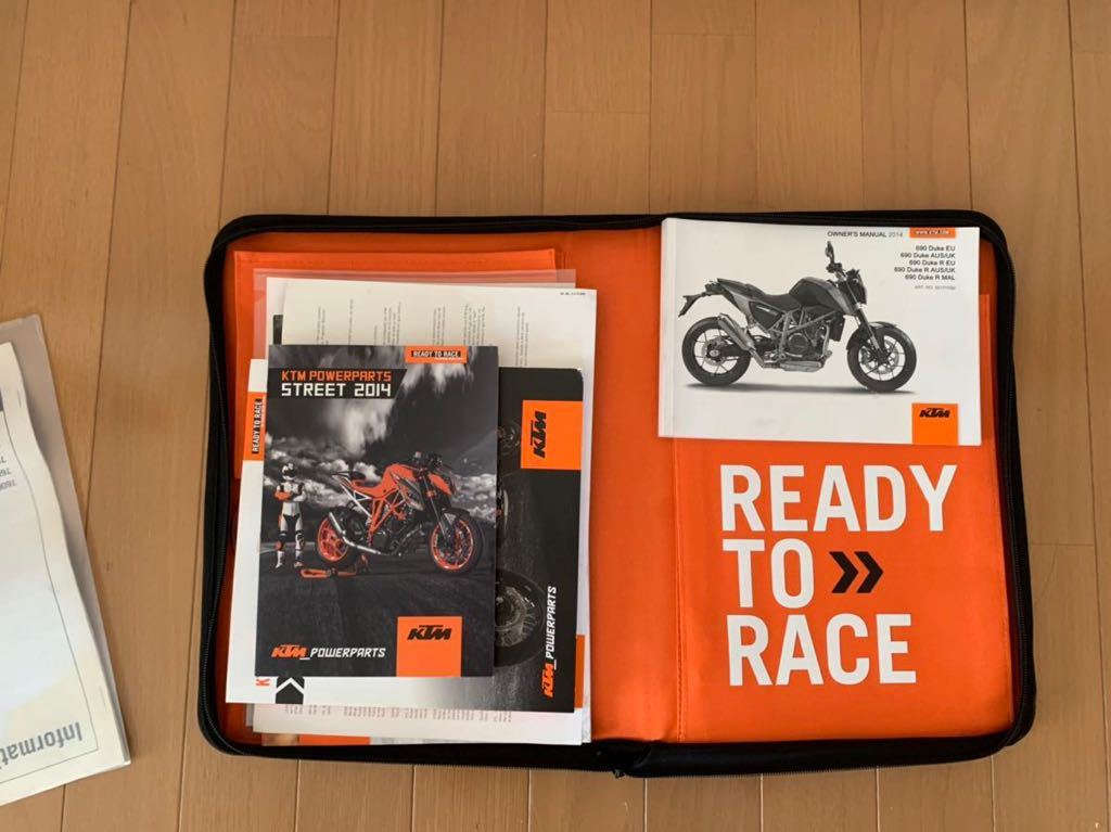 2014年式 KTM 690DUKE 5900km サスペンションチューニング済み　ETC アクラフルエキ他パワーパーツ多数 2014 KTM  Duke 690 ABS