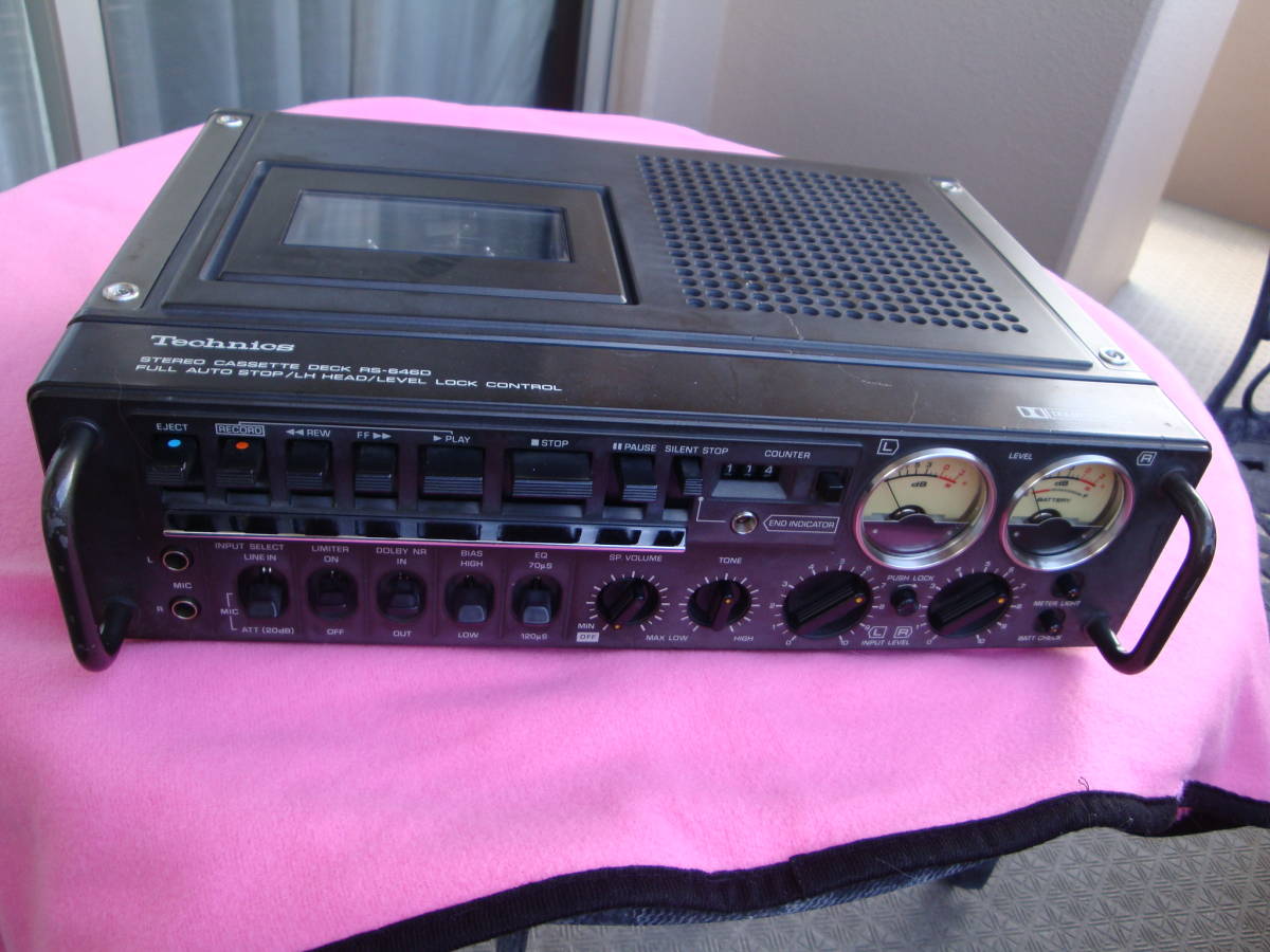 ☆ Technics RS－646D レトロ カセットレコーダー 作動