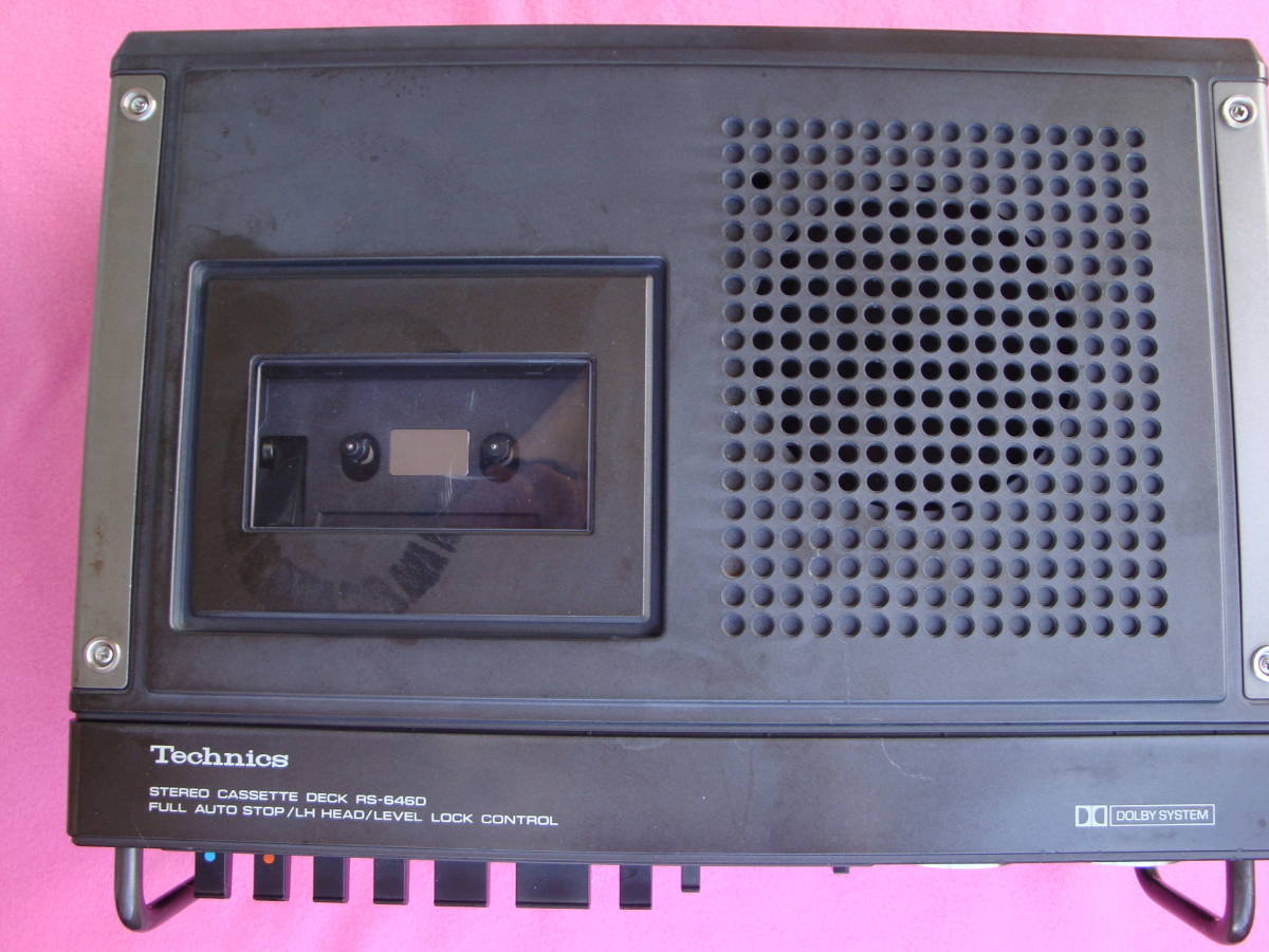 ☆ Technics RS－646D レトロ カセットレコーダー 作動
